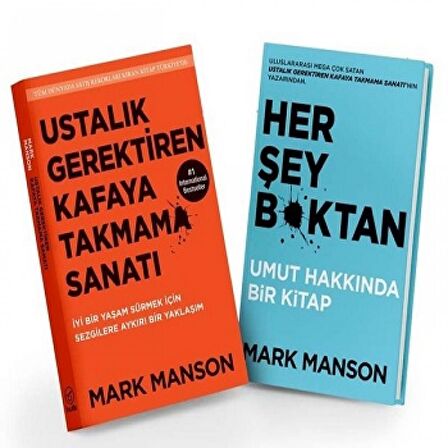 Mark Manson - 2 Kitap Set