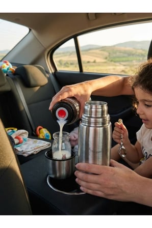 Paslanmaz Çelik Termos 0.7 L – 12 Saat Sıcak 24 Saat Soğuk – Çelik Termos