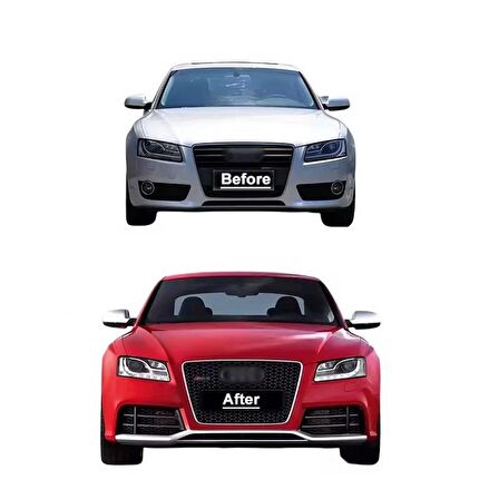 Audi a5 rs5 ön tampon ve panjur seti 2008 / 2011