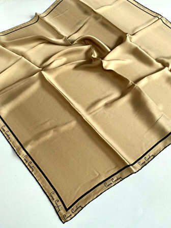 Pierre Cardin Sura İpek Eşarp 8535230-314-48498 Gold Karışık Desen