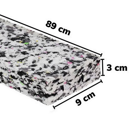 3 Adet Kapı Altı Rüzgar - Kapı Altı İzolasyon Süngeri Kapı Altı Eşik Süngeri Rüzgar Önleyici Sünger