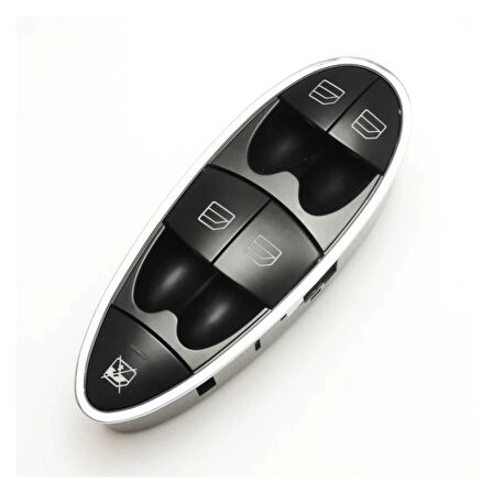 AEMPART  Mercedes w211 cam düğmesi anahtarı sol kromlu 2118213679