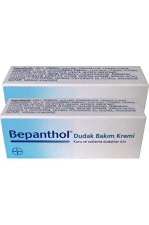 Dudak Bakım Kremi 7.5 Ml 2 Li Paket