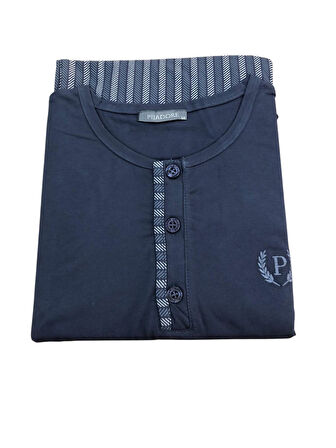 Pijadore Erkek %100 Pamuk Süprem Mevsimlik Uzun Kollu Pijama Takımı 1934