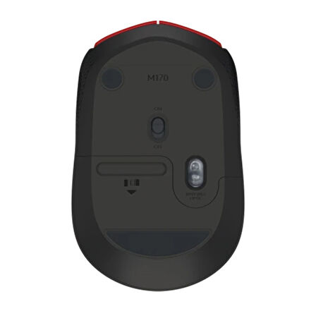 Logitech M171 Usb Kırmızı Kablosuz Mouse