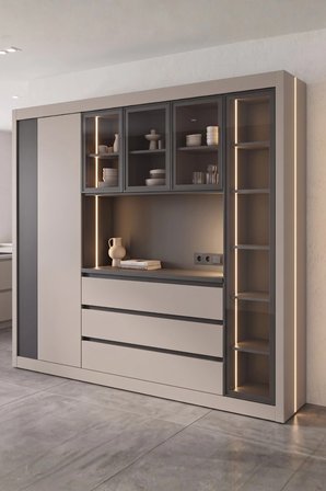 Nero Kahve Köşesi Multi 235 cm Montaj Dahil