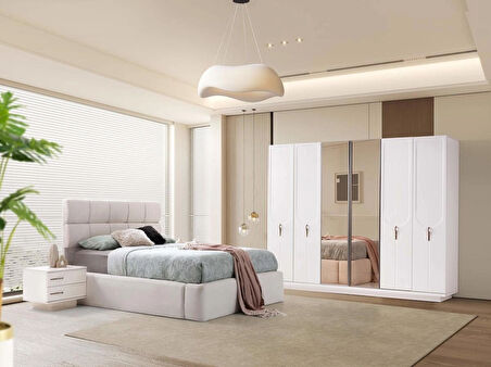 Vermont Yatak Odası Takımı %100 MDF | Ücretsiz Teslimat ve Kurulum