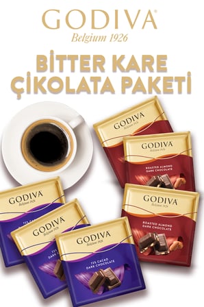 Godiva Bitter Kare Çikolata Paketi 