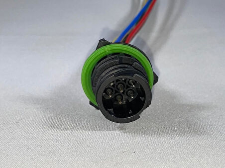 AEMPART  AEM32 7K006EK  SOKET STOP 7Lİ AMP TİP ERKEK KABLOLU
