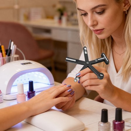 9'u Bir Arada Çok Yönlü Kedi Gözü Kalıcı Oje Mıknatısı Cat Eye Magnet MLTCAT004