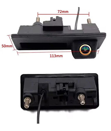 AEMPART  Vw jetta passat tiguan geri görüş kamerası bagaj açma düğmeli