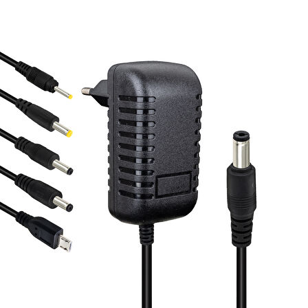 S-Link SLX-52A 5 Volt 2 Amper Çok Uçlu Adaptör Şarj Aleti Cihazı 5V-2A