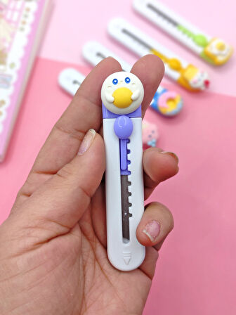Mini Şekilli Maket Bıçağı - Sevimli Kurabiye