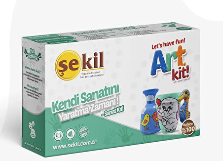 Şekil - Seramik Yapım Sanat Seti