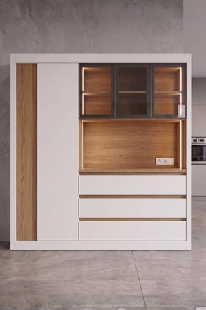 Nero Kahve Köşesi Multi 200 cm Montaj Dahil