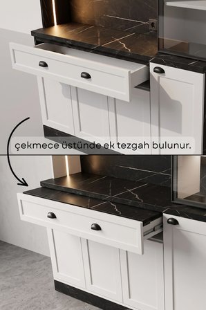 Kenzo Kahve Köşesi 150 cm Montaj Dahil
