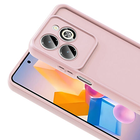 İnfinix Hot 40İ Kılıf Kamera Korumalı Ananas Silikon Kapak