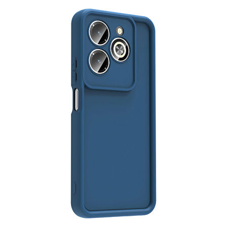 İnfinix Hot 40İ Kılıf Kamera Korumalı Ananas Silikon Kapak