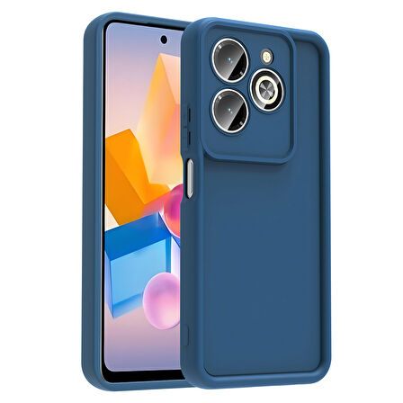 İnfinix Hot 40İ Kılıf Kamera Korumalı Ananas Silikon Kapak