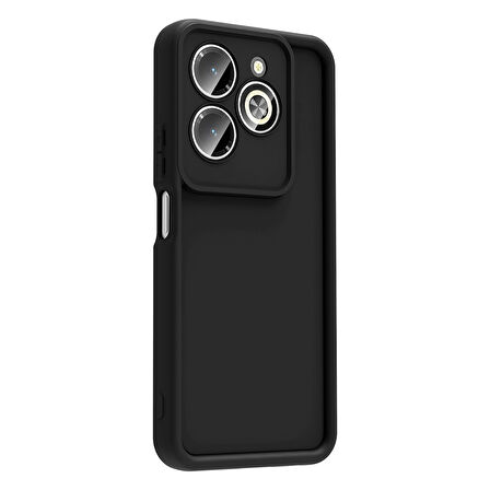 İnfinix Hot 40İ Kılıf Kamera Korumalı Ananas Silikon Kapak