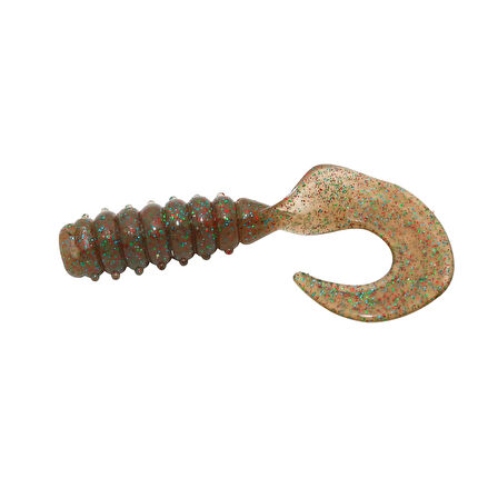 HanFish Gurt 6cm 8 Adet Orak Kuyruk Silikon Yem GT-66 Bloodworm