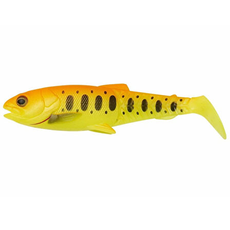Savage Gear Craft Cannibal Paddletail 10.5 cm 12gr Silikon Yem Golden Ambulance