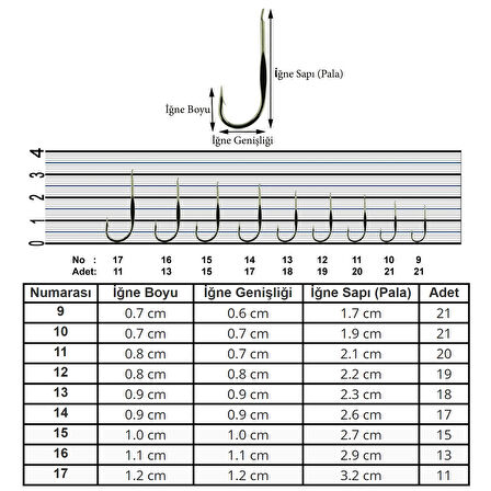 Maruto 2498 Nikel Tekli Olta İğnesi 16 No 13 Adet
