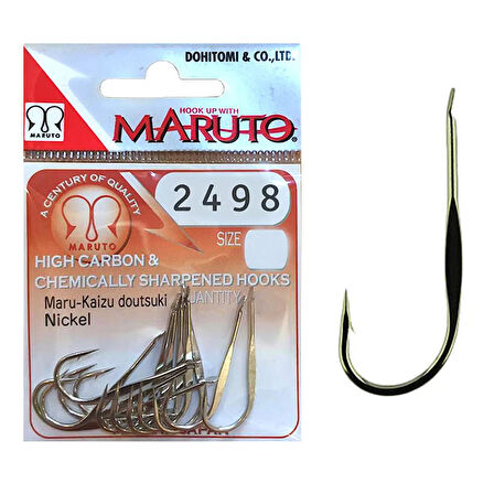 Maruto 2498 Nikel Tekli Olta İğnesi 17 No 11 Adet