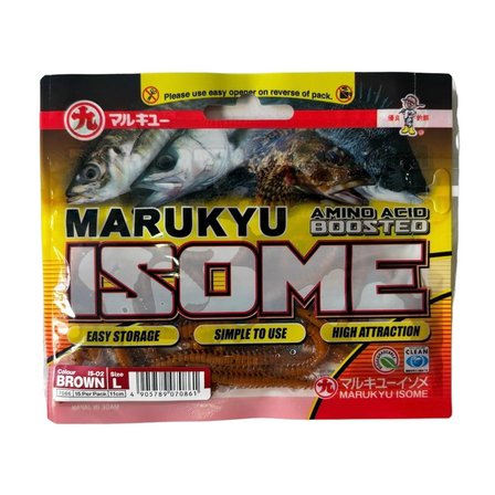 Marukyu Power Isome L Boy 115mm 15 Adet Lrf Yemi IS-02 Brown