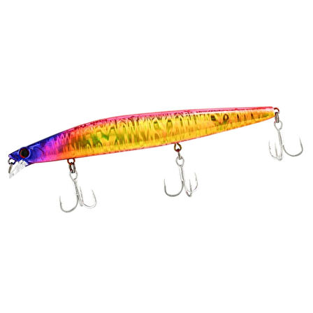 Fujin Hiroshi 140F 140mm 23gr Floating Maket Balık 224 Gold Purple