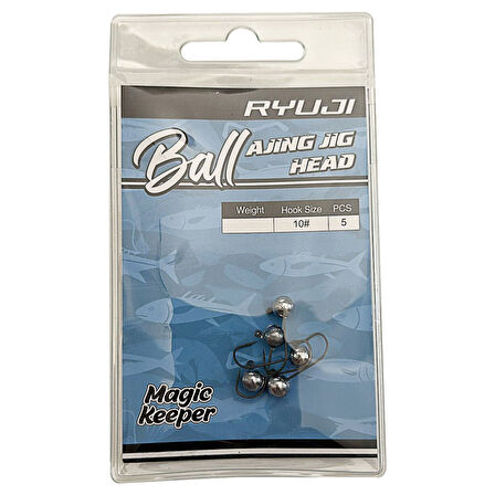 Ryuji Ball Ajing 5 Adet LRF Jig Head 1gr 10no