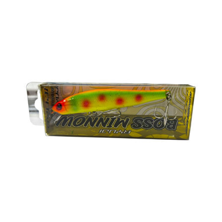 Ryuji Boss Minnow 70F 7cm 6gr Maket Balık Lime UV