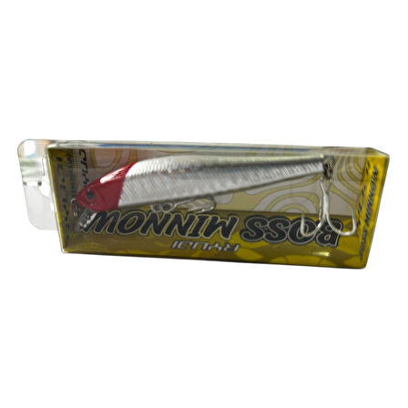 Ryuji Boss Minnow 70F 7cm 6gr Maket Balık Red Head