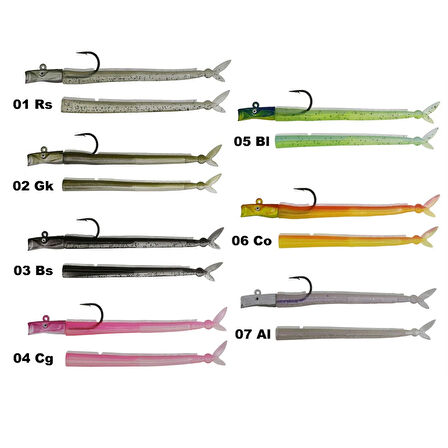 Tubertini Iberica Eel Attack 10cm 6.5gr 1+1 Silikon Yem C02