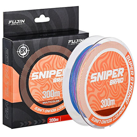 Fujin Sniper 8X 300Mt. Multicolor İp Misina 0.16mm 9kg