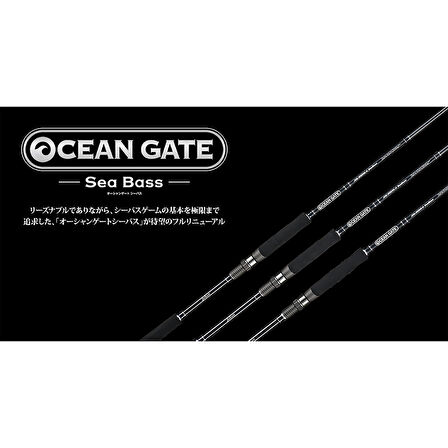 Jackson Ocean Gate Sea Bass JOG-900ML-K 2.74 Max 28g Spin Olta Kamışı