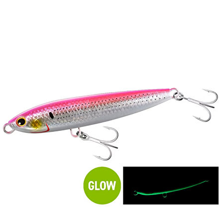 Shimano Exsence Galaslide 95F 9.5cm 14gr Su Üstü Maket Balık 003 N Pink Silver 