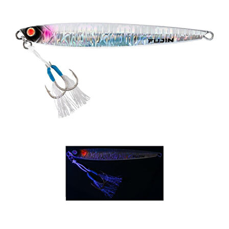 Fujin Valhalla Darksea 100gr Metal Jig Yem MT44 Pink Chart Gold
