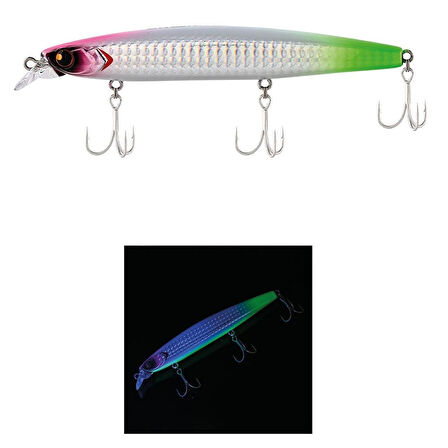 Fujin Gallant 120F 19gr 120mm Floating Maket Balık 251 Pinkhead Tail