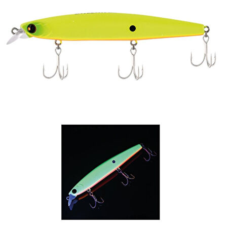 Fujin Gallant 120F 19gr 120mm Floating Maket Balık 235 Green Cheeks