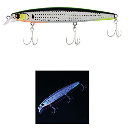 Fujin Gallant 120F 19gr 120mm Floating Maket Balık 258M OR Sky Mullet Matte