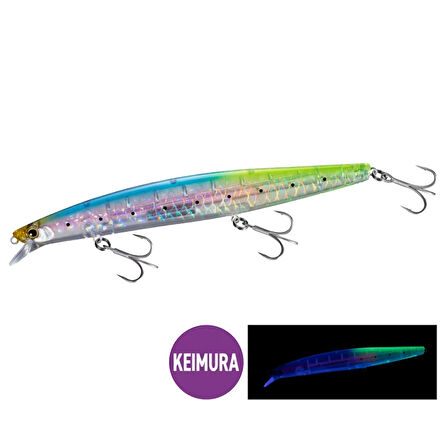Shimano Exsence Silent Assassin 160F 16cm 32gr Maket Balık  022 T Clear Sardine