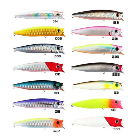 Usami Combo Pop 100F 10cm 12.1gr Popper Maket Balık 805