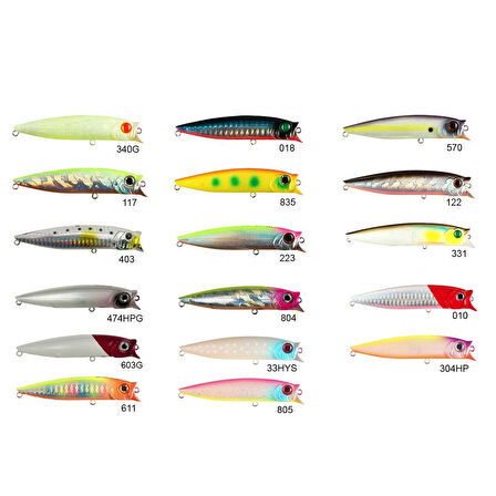 Usami Combo Pop 75F 7.5cm 6.2gr LRF Maket Balık 611