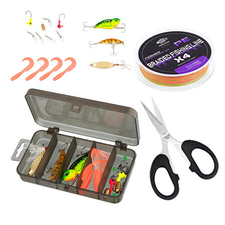 Albastar Serranus Tele Spin Olta Seti