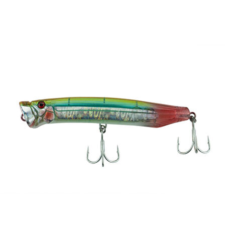 Fujin Salt Popper 12cm 30gr Su Üstü Popper 234 UV Rainbow Lemon