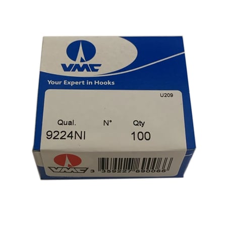 VMC Nikel 9224NI 100 Adet Tekli Olta İğnesi 12 No
