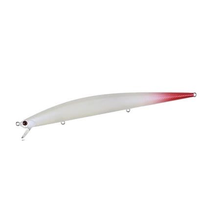 Duo Tide Minnow Slim Flyer 140S 14cm 21gr Sinking Maket Balık AHA0639 Red Head Double White