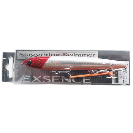Shimano Staggering Swimmer 125S 12.5cm 21gr Sinking Maket Balık Red Head HG