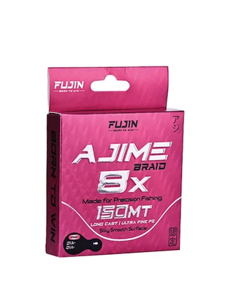Fujin Ajime Braid 8x 150m Pink LRF Örgü Misina 0.4 Pe - 0.10 mm - 7.6 kg